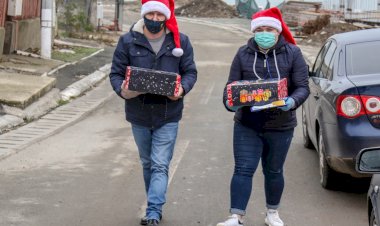 Aproximativ 3.000 de persoane din Ovidiu, Poiana și Culmea beneficiază de cadouri de Crăciun