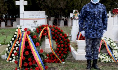 Ceremonii militare și religioase la Cimitirul Eroilor Revoluției din Constanța