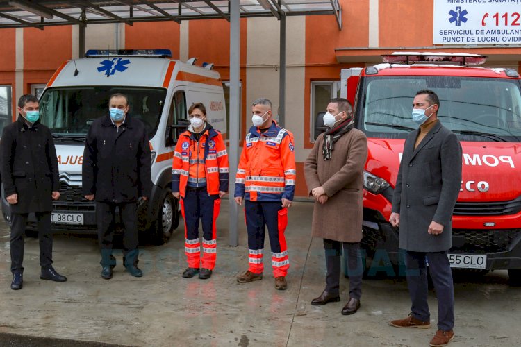 A fost inaugurată noua Substație de Ambulanță de la Ovidiu