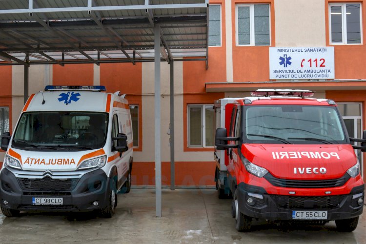 A fost inaugurată noua Substație de Ambulanță de la Ovidiu