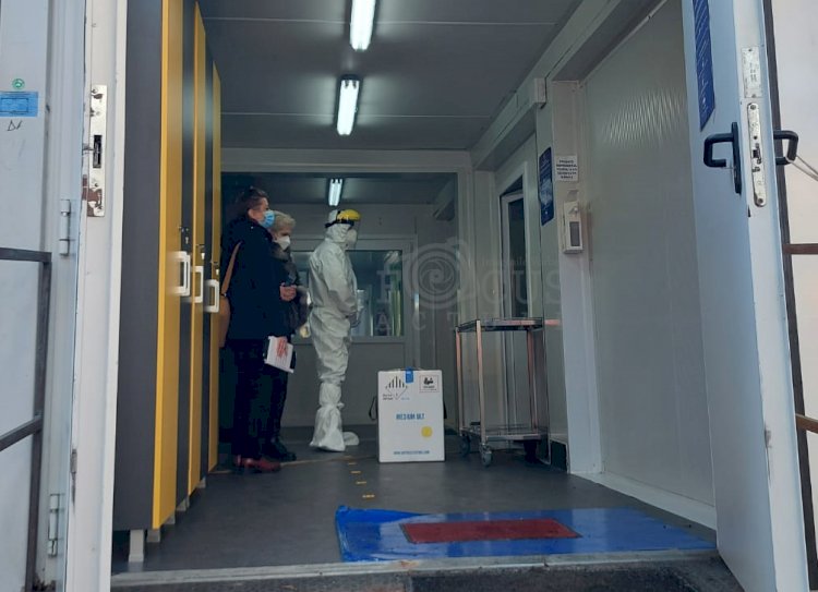 8.775 de doze de vaccin au ajuns la Spitalul Militar Constanța
