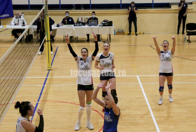 Volei Feminin/Divizia A1- CS Medgidia a încheiat  primul turneu din retur cu o victorie clară