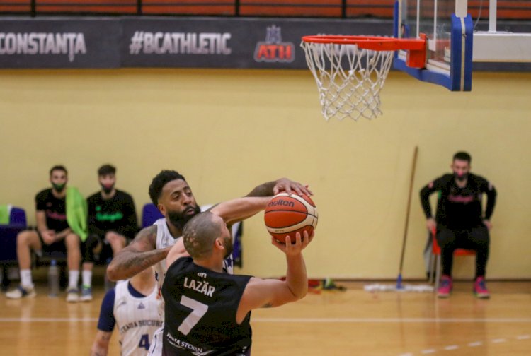 Baschet Masculin/Liga Națională-BC Athletic Neptun Constanța face un meci curajos în fața celor de la Steaua București dar pierde la patru puncte pe final