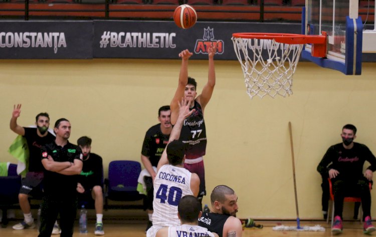 Baschet Masculin/Liga Națională-BC Athletic Neptun Constanța face un meci curajos în fața celor de la Steaua București dar pierde la patru puncte pe final