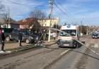 Un șofer iresponsabil foarte aproape sa provoace o tragedie!