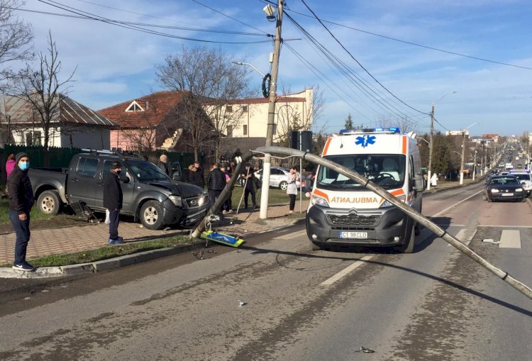 Un șofer iresponsabil foarte aproape sa provoace o tragedie!