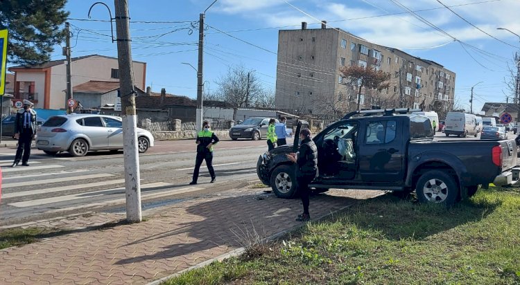 Un șofer iresponsabil foarte aproape sa provoace o tragedie!