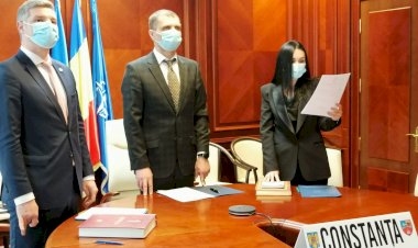 Secyl Suliman,a depus jurământul pentru funcția de subprefect al Constanței