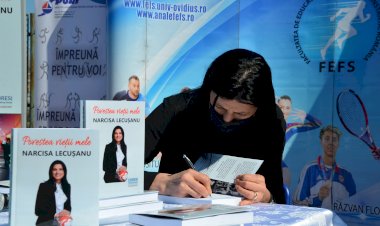Handbalista Narcisa Lecusanu și-a lansat cartea autobiografică,,Povestea vieții mele''