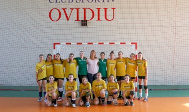 Handbal-CSO Ovidiu a debutat cu o victorie în noul sezon competițional de  Handbal Feminin Junioare 3 din grupa C -Etapa1