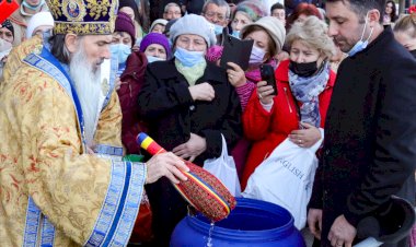 Slujba de Bobotează la Ovidiu!