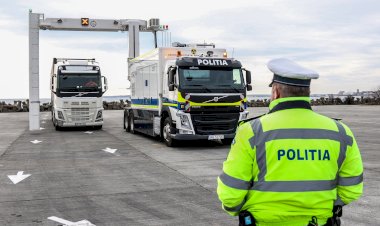 Autospeciala Cargoscan, destinată controlului containerelor