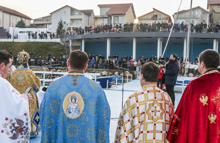 Slujba de Bobotează la Ovidiu!