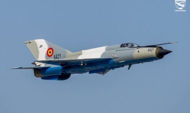 MIG 21 Lancer s-a prăbușit în județul Constanța
