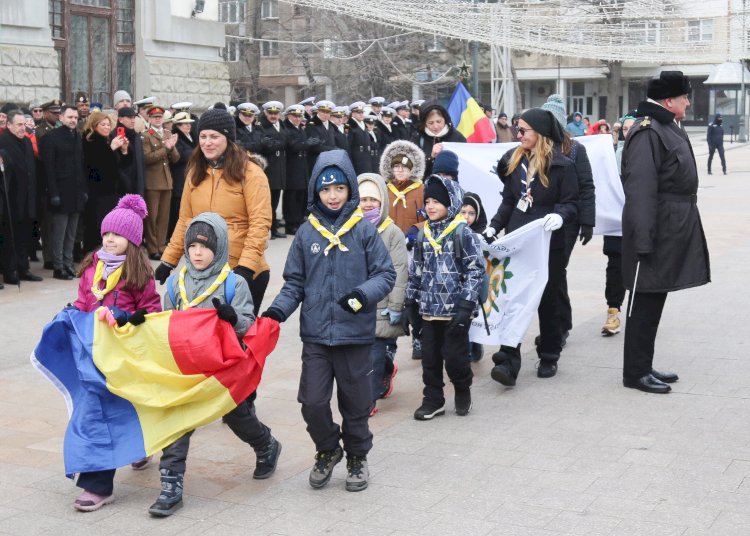 Mica Unire, sărbătorită și la țărmul mării!