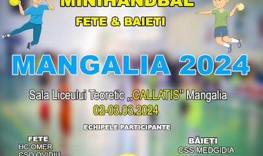 Festivalul Județean de Minihandbal fete și băieți!