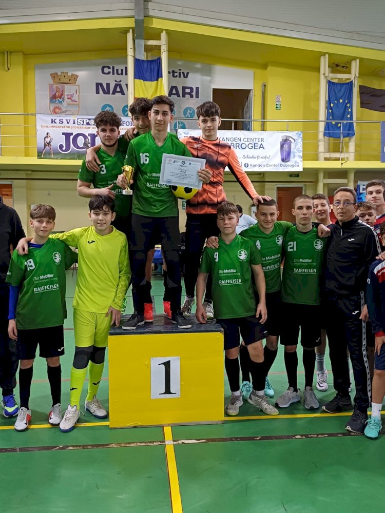 Liceul ’’Ion Podaru’’ din Ovidiu şi Şcoala nr. 1 Valu lui Traian sunt campioane la Cupa Tymbark, respectiv ISF la fotbal