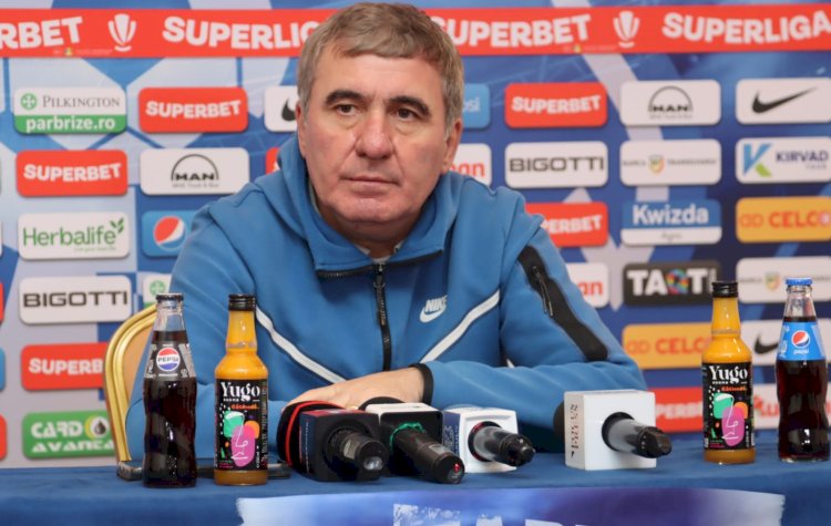 Gheorghe Hagi ’’Nu-mi place să fac calcule, am încredere că vom face un meci bun’’