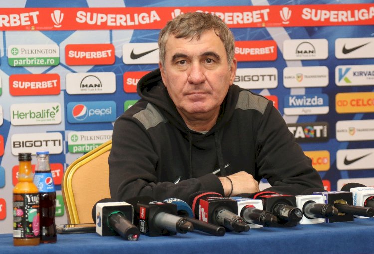 Gheorghe Hagi: ’’Ne dorim să rămânem pe acelaşi loc şi după meciul de la Botoşani’’