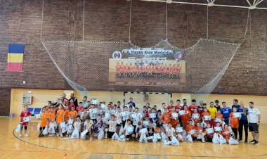 Cupa „Happy Kids” la Medgidia: Un eveniment dedicat micilor handbaliști din județul Constanța