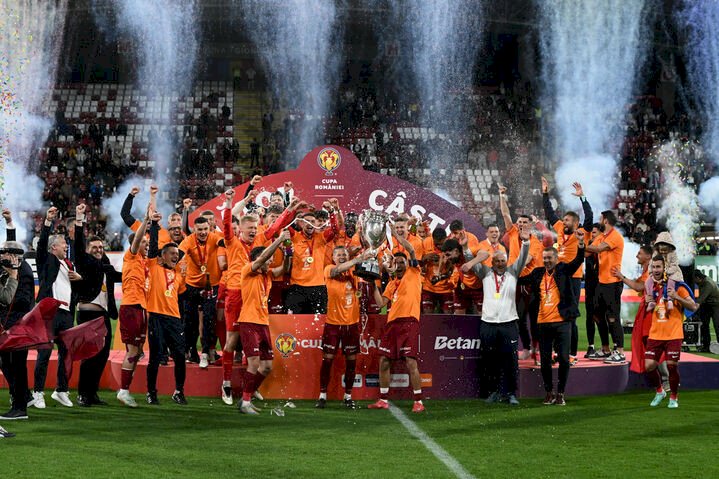 CFR Cluj a cucerit Cupa României, după 3-2 cu FC Hermannstadt