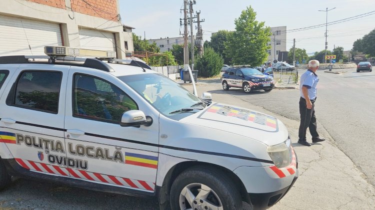 Acțiuni preventive și sancțiuni aplicate în Ovidiu: bilanțul unei zile pline pentru Poliția Locală