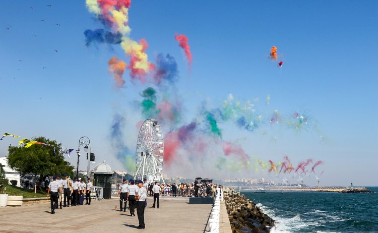 Spectacol pe Marea Neagră de Ziua Marinei Române: demonstrații navale și aeriene