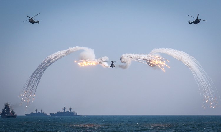 Spectacol pe Marea Neagră de Ziua Marinei Române: demonstrații navale și aeriene