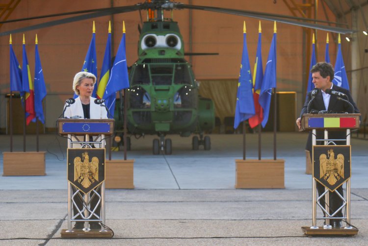Ursula von der Leyen laudă România, de la Mihail Kogălniceanu: „Rezistență impresionantă în fața manipulării Moscovei”