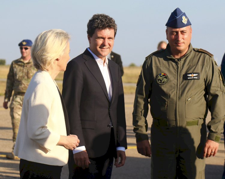 Ursula von der Leyen laudă România, de la Mihail Kogălniceanu: „Rezistență impresionantă în fața manipulării Moscovei”