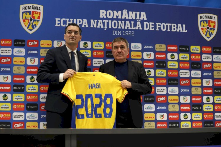 Gheorghe Hagi este noul selecționer al echipei naționale a României