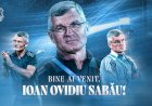 Ioan Ovidiu Sabău este noul antrenor al Farului
