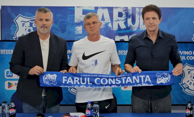 Ioan Ovidiu Sabău a fost prezentat oficial la Farul