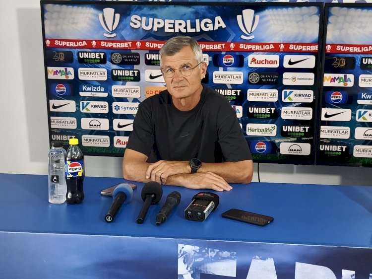 Ioan Ovidiu Sabău: „Nu accept jucători plictisiți și apatici”