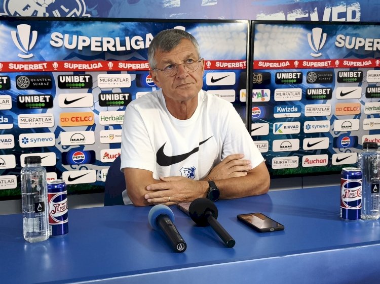 Sabău, sincer înainte de Farul – Corvinul: „Nu caut scuze, dar avem lucruri de pus la punct”