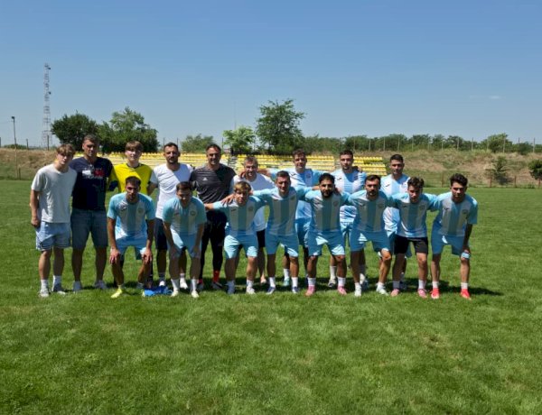 Constructorul Constanța, victorie categorică în primul amical de la confirmarea participării în Liga a IV-a: 8-0 cu AS Voința Simonoc