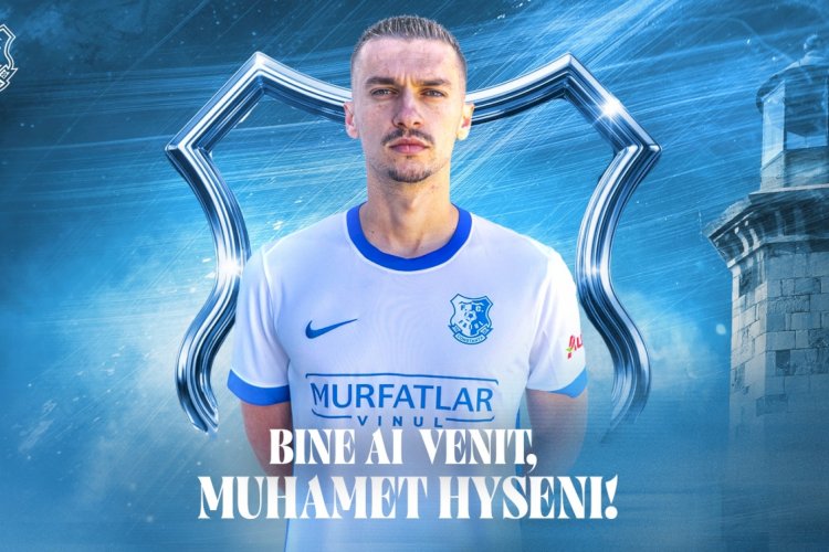 Farul Constanța l-a transferat pe atacantul Muhamet Hyseni