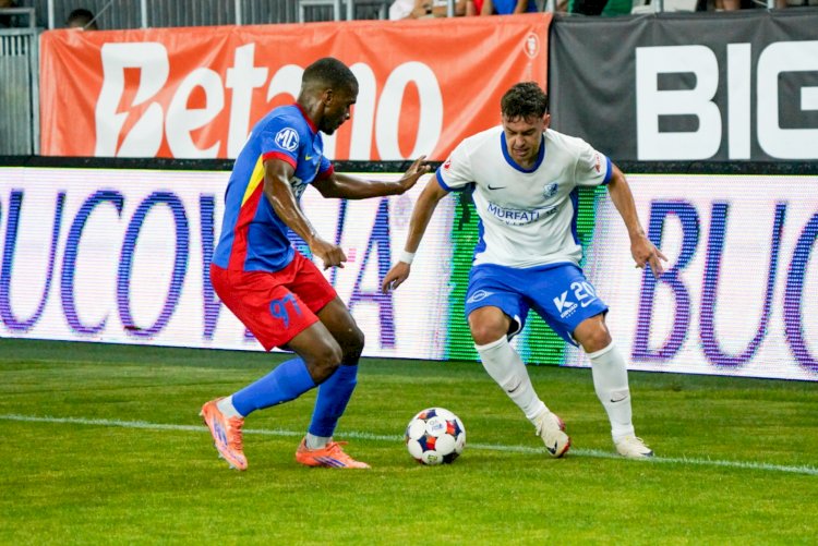 FCSB - Farul 2-2 (0-2). Farul a condus cu două goluri, dar a fost egalată în finalul unei partide nebune