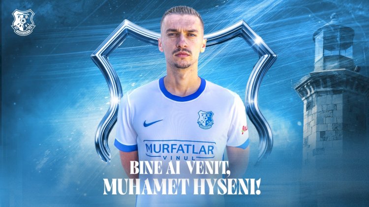 Farul Constanța l-a transferat pe atacantul Muhamet Hyseni
