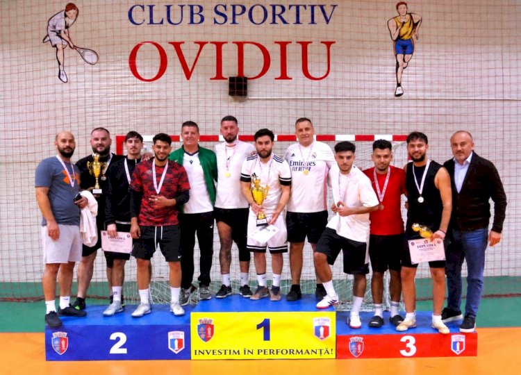 THE BANK S, câștigătoarea primei ediții a Cupei Orașului Ovidiu la tenis de picior