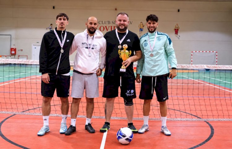 THE BANK S, câștigătoarea primei ediții a Cupei Orașului Ovidiu la tenis de picior