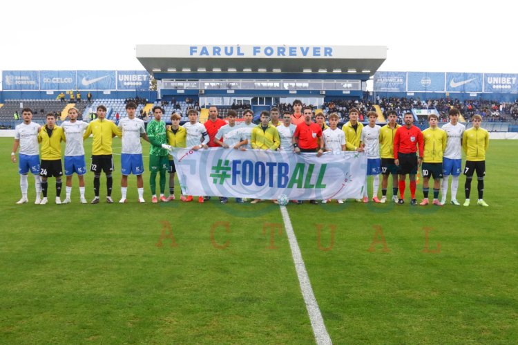 Youth League, turul II, manșa tur: Farul s-a impus cu 2-0 în fața lui Sheriff Tiraspol (galerie foto)